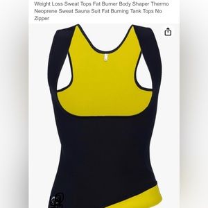 NWT Women’s Neoprene Weight Loss Shirt XXL